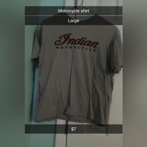 Indian motorcycle shirt